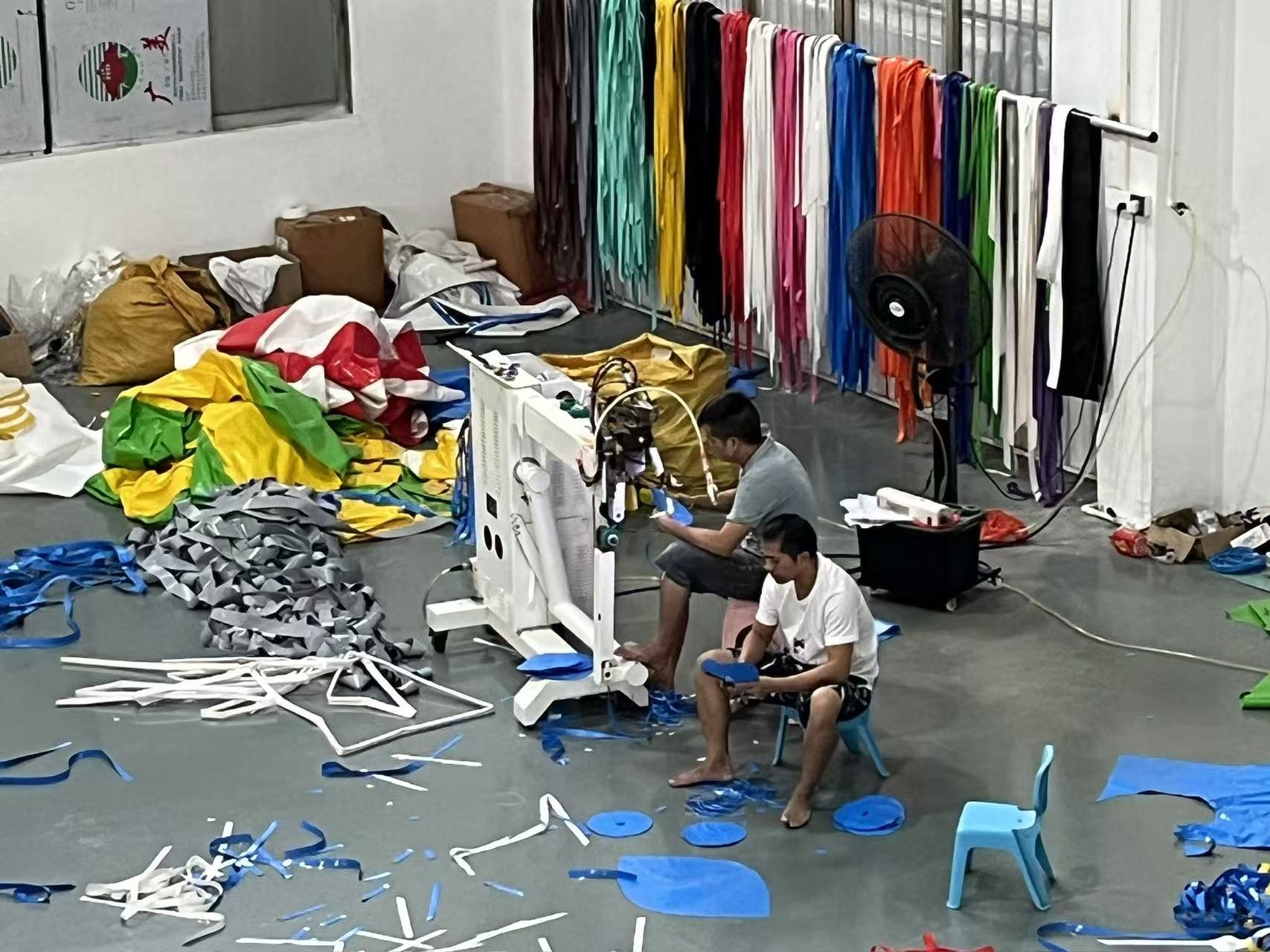 Guangzhou Kule Amusement Equipment Co.,Ltd कारखाना उत्पादन लाइन