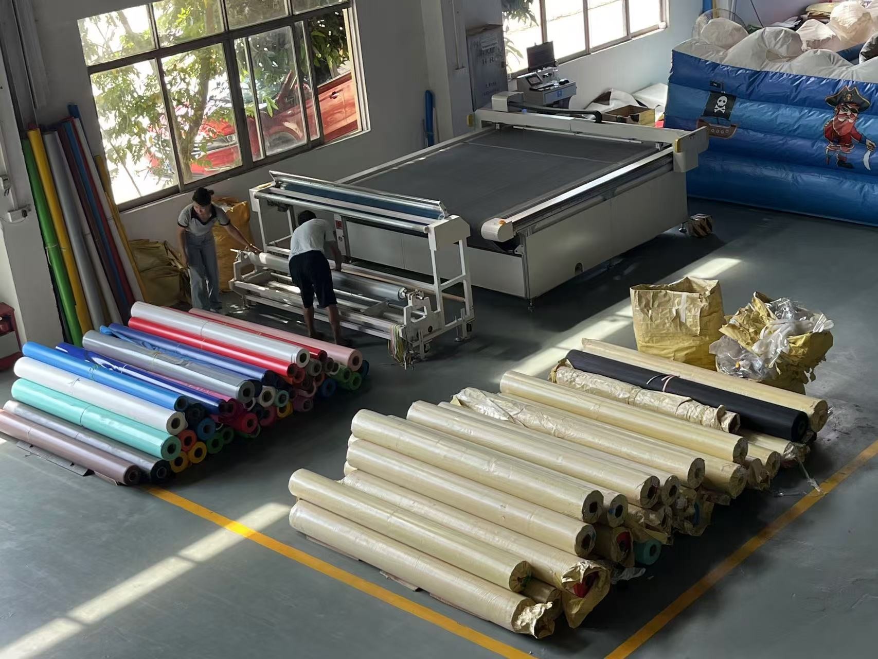 Guangzhou Kule Amusement Equipment Co.,Ltd कारखाना उत्पादन लाइन