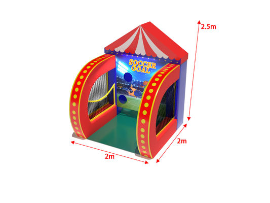 कार्निवल गतिविधियाँ फुटबॉल खेल के मैदान के लिए गोल inflatable खेल
