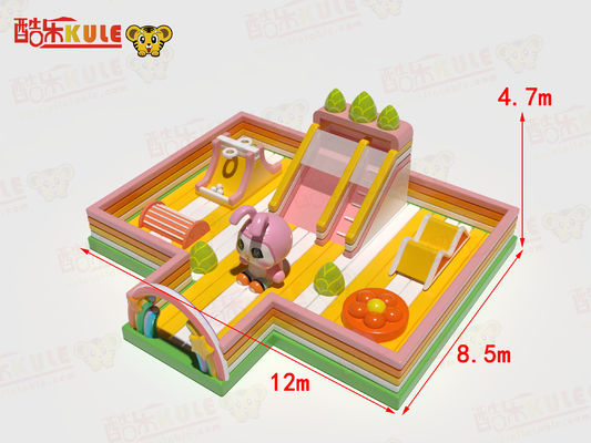 खेलों के साथ अनुकूलित बच्चों के जानवरों पार्क inflatable महल