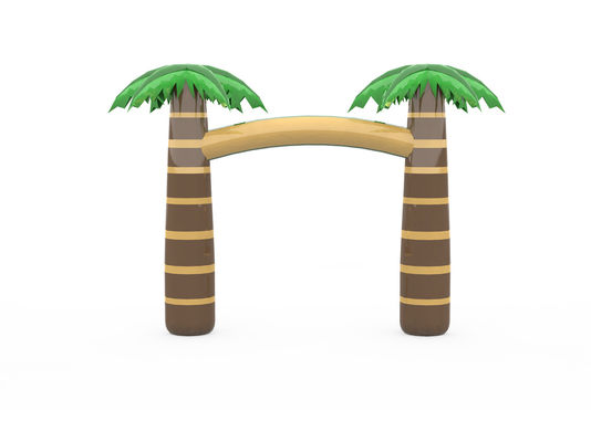पाम थीम आउटडोर गतिविधियाँ पार्टी इवेंट के लिए inflatable arches