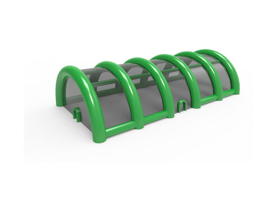 हरी आउटडोर inflatable टेंट घटना के लिए चल हवा संरचना