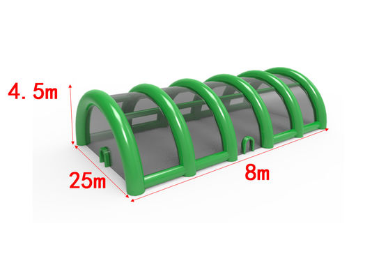 हरी आउटडोर inflatable टेंट घटना के लिए चल हवा संरचना