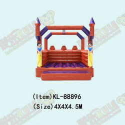 राजकुमारी वाणिज्यिक inflatable बच्चों कूद महल खेल का मैदान