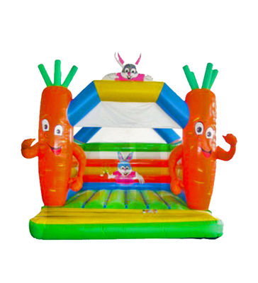 बाहरी बाउंसर के लिए खरगोश जल प्रतिरोधी inflatable महल