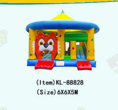 अनुकूलित जानवरों inflatable महल वाणिज्यिक उछाल घर