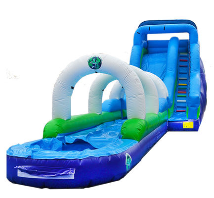 किराये के लिए पूल के साथ आउटडोर विशाल inflatable पानी स्लाइड