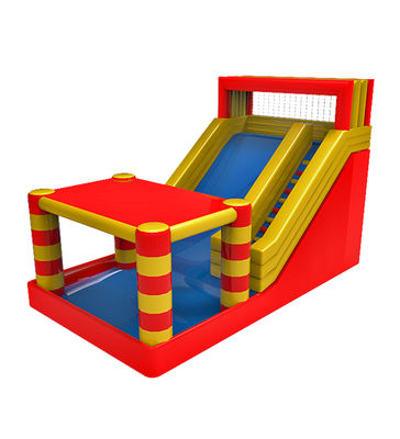 किराये के लिए स्लाइड के साथ बच्चों के मनोरंजन पार्क inflatable उछाल घर
