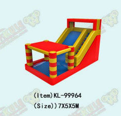 किराये के लिए स्लाइड के साथ बच्चों के मनोरंजन पार्क inflatable उछाल घर