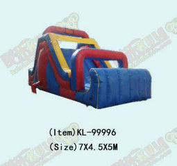 बच्चों के लिए मनोरंजन पार्क बंदक के साथ बड़ी inflatable स्लाइड