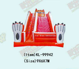 किराये के लिए बच्चों के लिए मनोरंजन पार्क inflatable गारफिल्ड बिल्ली स्लाइड