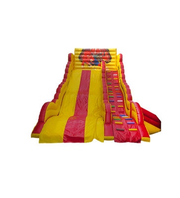 किराये के लिए अनुकूलित बड़े बच्चों के मनोरंजन पार्क inflatable स्लाइड