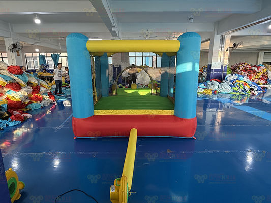पॉलिएस्टर ऑक्सफोर्ड inflatable रंगीन स्लाइड बच्चों के लिए खेल और व्यायाम घर के अंदर और बाहर