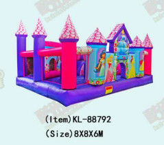 अनुकूलित आईपी रंगीन बच्चों मज़ा पार्क inflatable स्लाइड उछाल