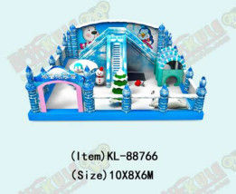 अनुकूलित आईपी रंगीन बच्चों मज़ा पार्क inflatable स्लाइड उछाल