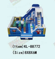 अनुकूलित आईपी रंगीन बच्चों मज़ा पार्क inflatable स्लाइड उछाल