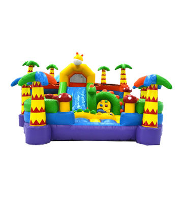 जीवंत inflatable महलः बच्चों के खुशी स्पॉट साहसिक अनुकूलित