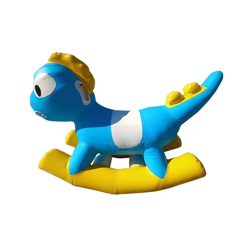 डायनासोर छोटे inflatable खेल रंगीन के लिए इनडोर नरम खेल का मैदान खिलौने