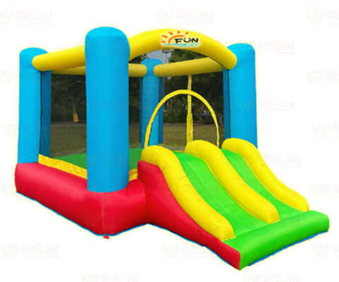 पॉलिएस्टर ऑक्सफोर्ड inflatable रंगीन स्लाइड बच्चों के लिए खेल और व्यायाम घर के अंदर और बाहर